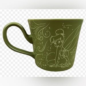 Oversized Disney Store Tinker Bell Outlines Sketch Mug